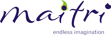 Maitri logo with 'endless imagination' text